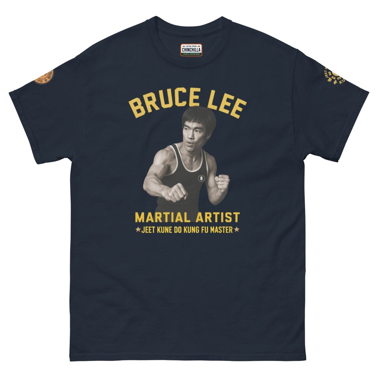 Bruce Lee Men's Classic Tee - Chinchilla Choons